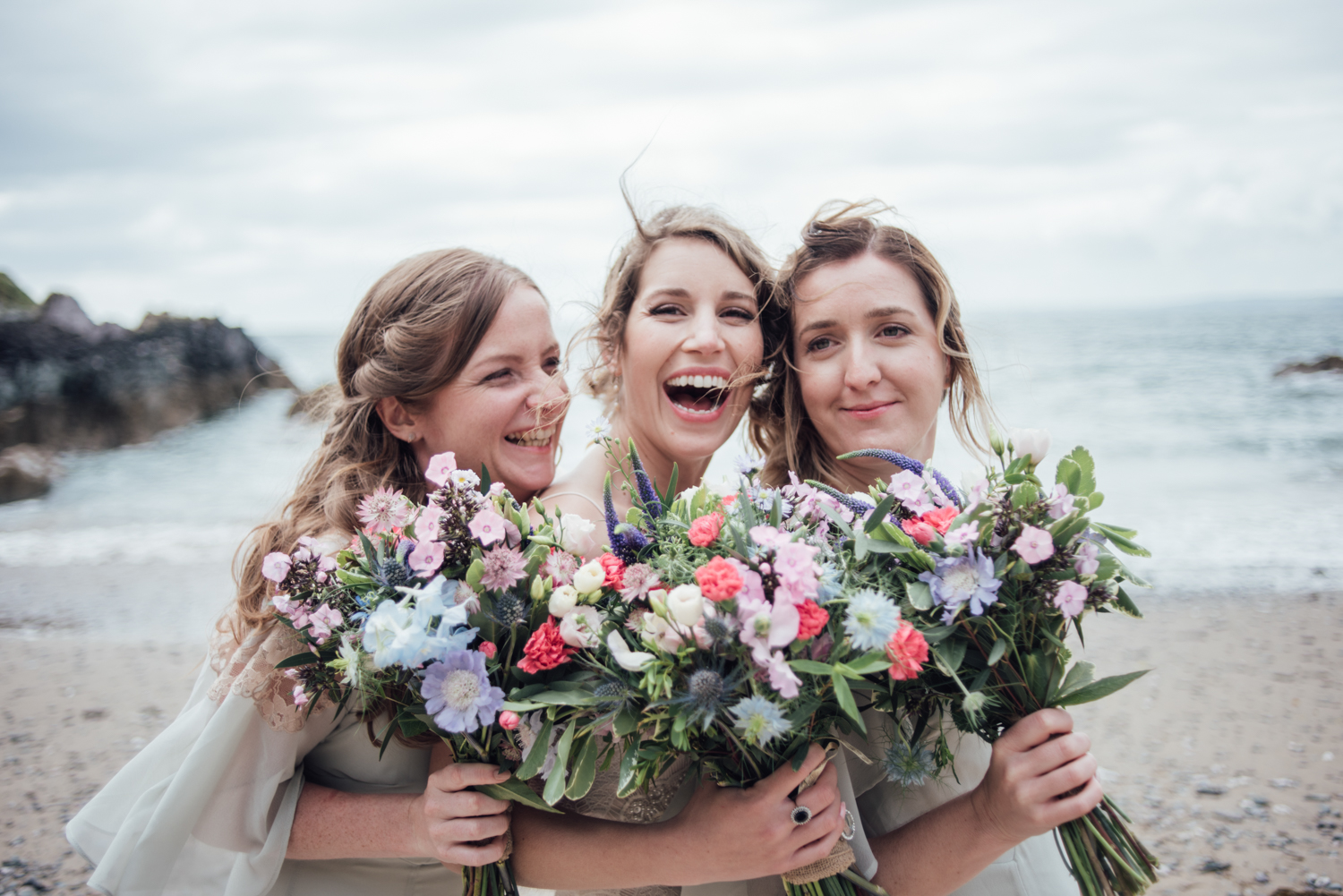 Polhawn Fort outdoor ceremony Cornwall wedding photographer
