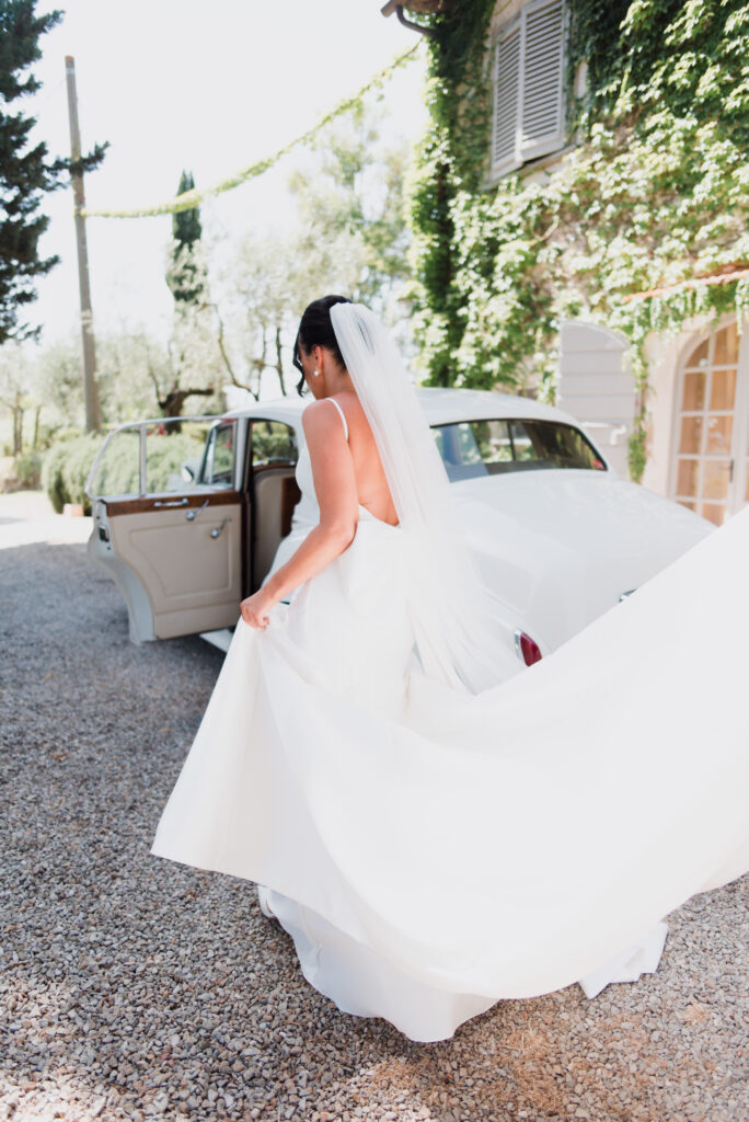 Antica Fattoria Paterno Tuscany Wedding Photography bride 
